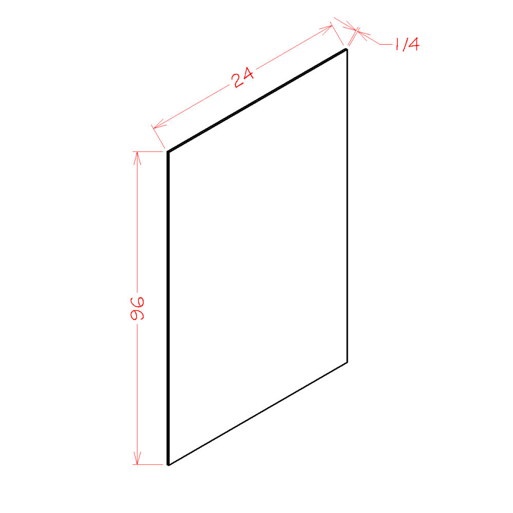 US Cabinets-Highland-Shaker-Cinder-UTILITY-SKIN-VENEER-PANEL