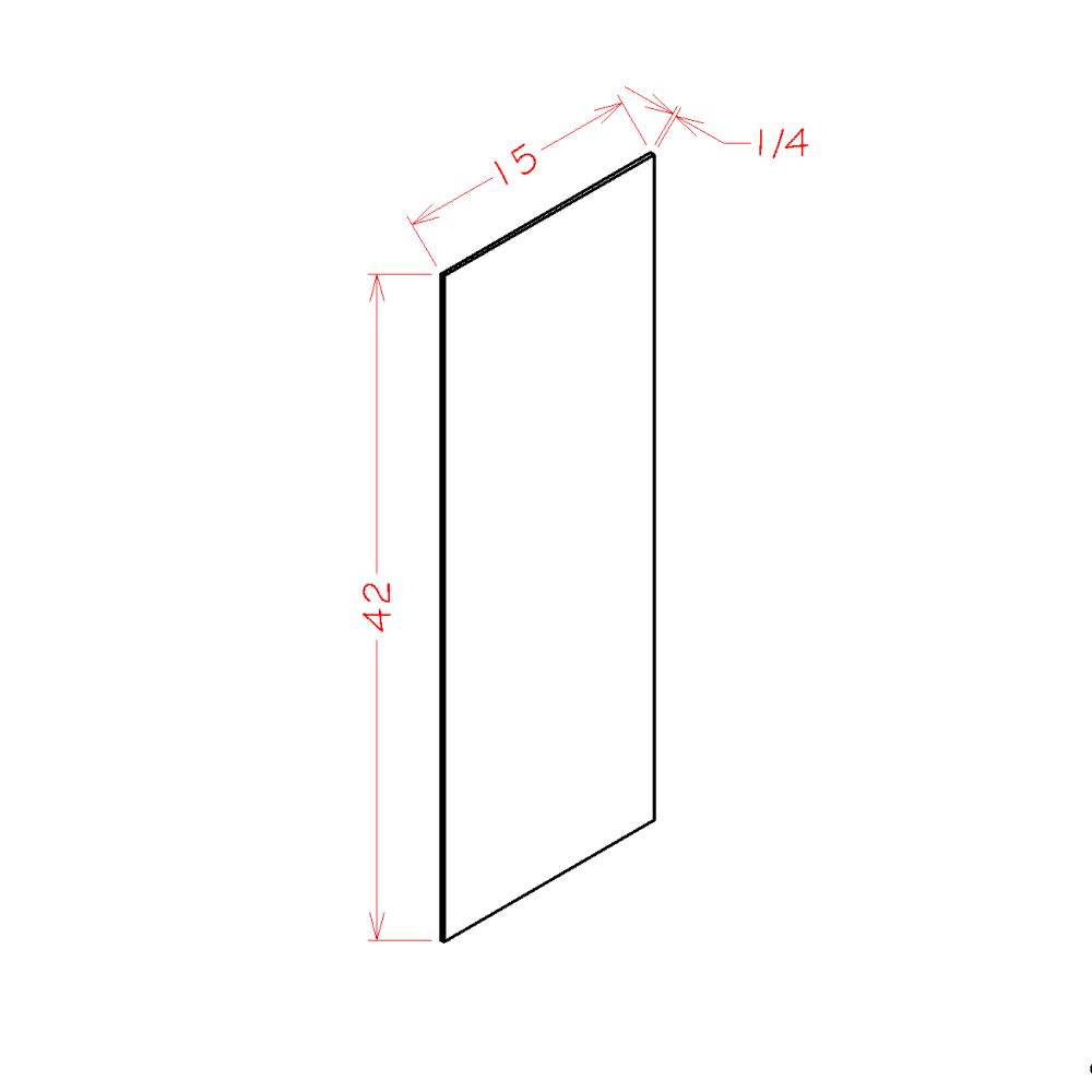 US Cabinets-Highland-Shaker-Cinder-WALL-SKIN-VENEER-PANEL