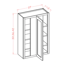 US Cabinets-Highland-Shaker-White-WALL-BLIND-CORNER-CABINETS