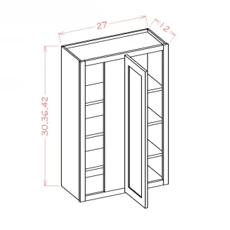 US Cabinets-Highland-Shaker-Dove-WALL-BLIND-CORNER-CABINETS