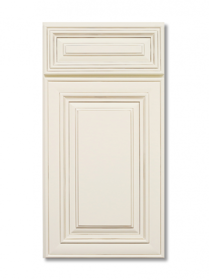 US Cabinets-Highland-Casselberry-Antique White-DOUBLE-DOOR-DOUBLE-DRAWER-FRONT-VANITY-SINK-BASES - Image 2