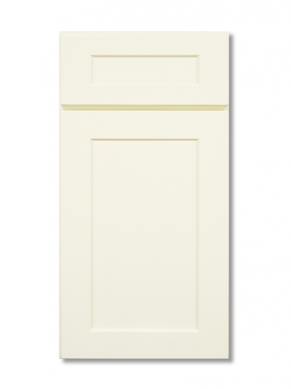 US Cabinets-Highland-Shaker-Antique White-TWO-DOOR-UTILITY-CABINETS - Image 2