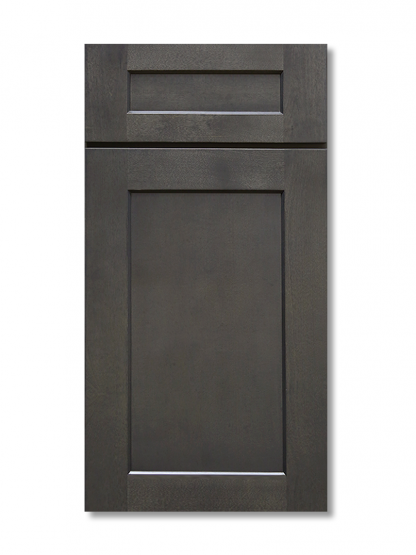 US Cabinets-Highland-Shaker-Cinder-36"-HIGH-SINGLE-DOOR-WALL-CABINETS - Image 2