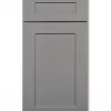US Cabinets-Highland-Shaker-Grey-SINGLE-FULL-HEIGHT-DOOR-BASES - Image 2
