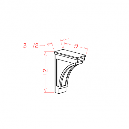 US Cabinets-Highland-Torrance-White-MODERN-CORBEL