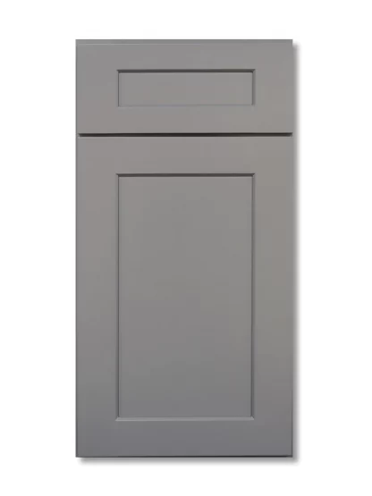 US Cabinets-Highland-Shaker-Grey-DOUBLE-DOOR-DOUBLE-DRAWER-ONE-ROLLOUT-SHELF-BASE-KITS - Image 2