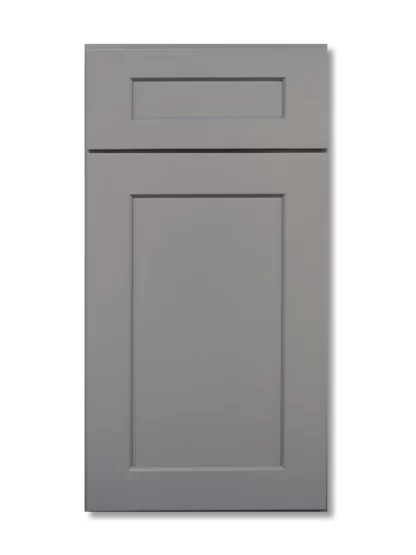 US Cabinets-Highland-Shaker-Grey-SINGLE-FULL-HEIGHT-DOOR-TWO-ROLLOUT-SHELF-BASE-KITS - Image 2